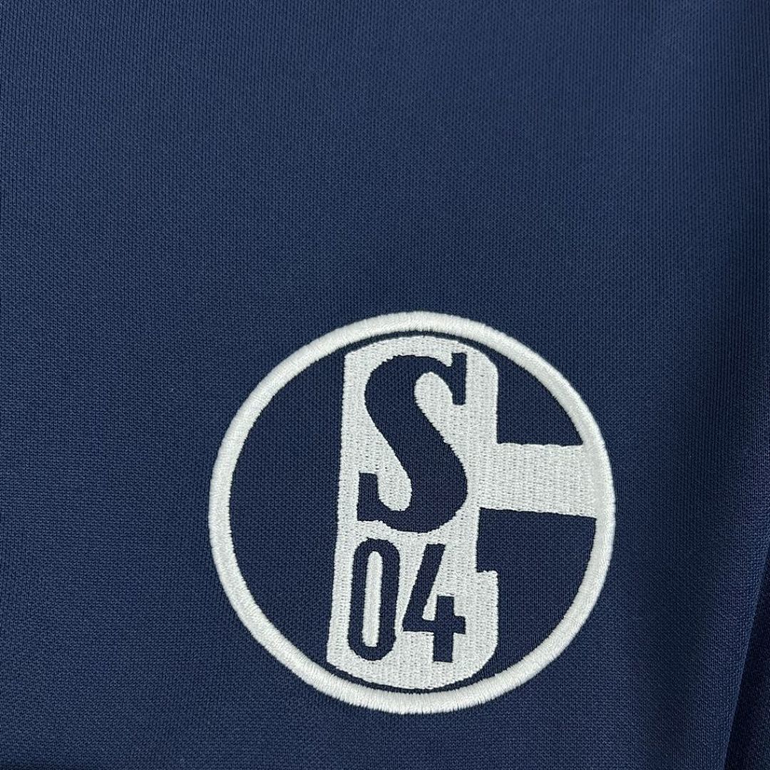 Fc Schalke 2010-2011 Maillot Exterieur Retro miniature 4