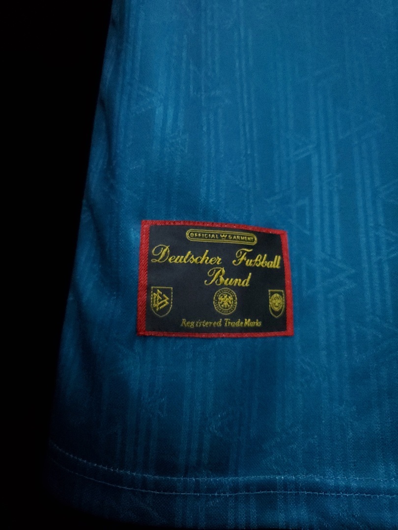 Allemagne Maillot Exterieur Retro 1998 miniature 8