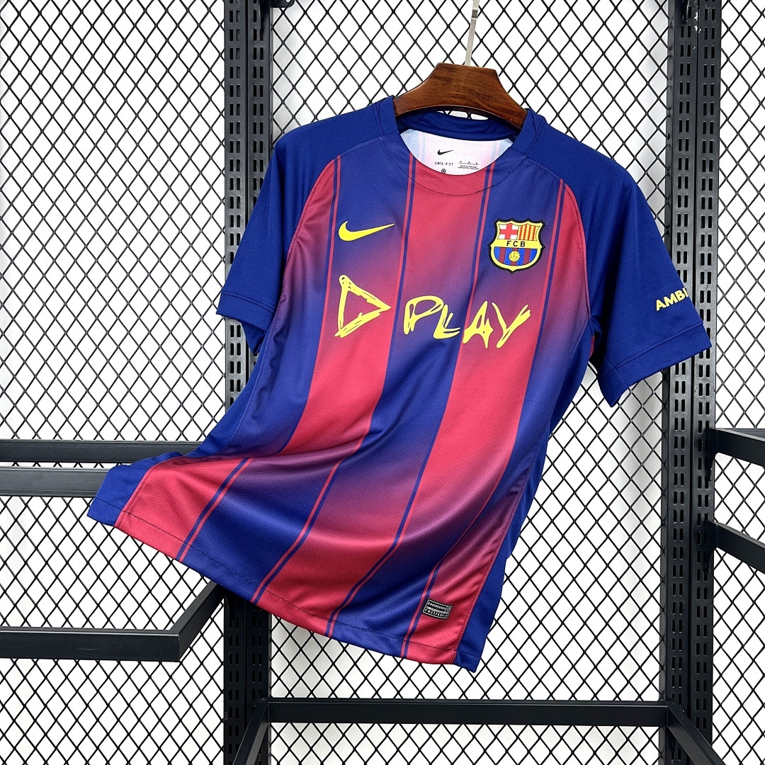 Barcelon X Ed Sheeran Maillot Domicile 2025-2026