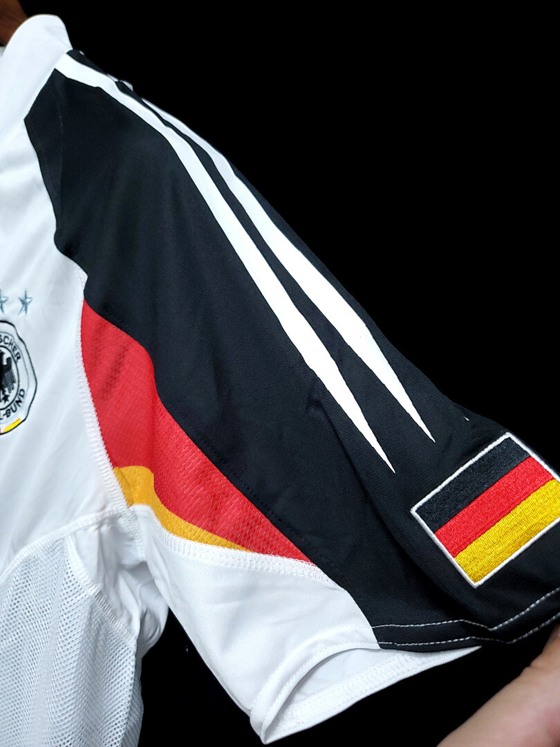Allemagne Maillot Domicile Retro 2004 miniature 6