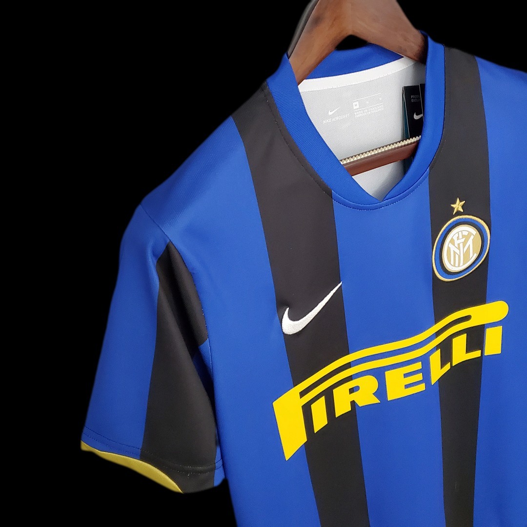 Inter Milan Maillot Domicile Retro 2008-2009 miniature 3