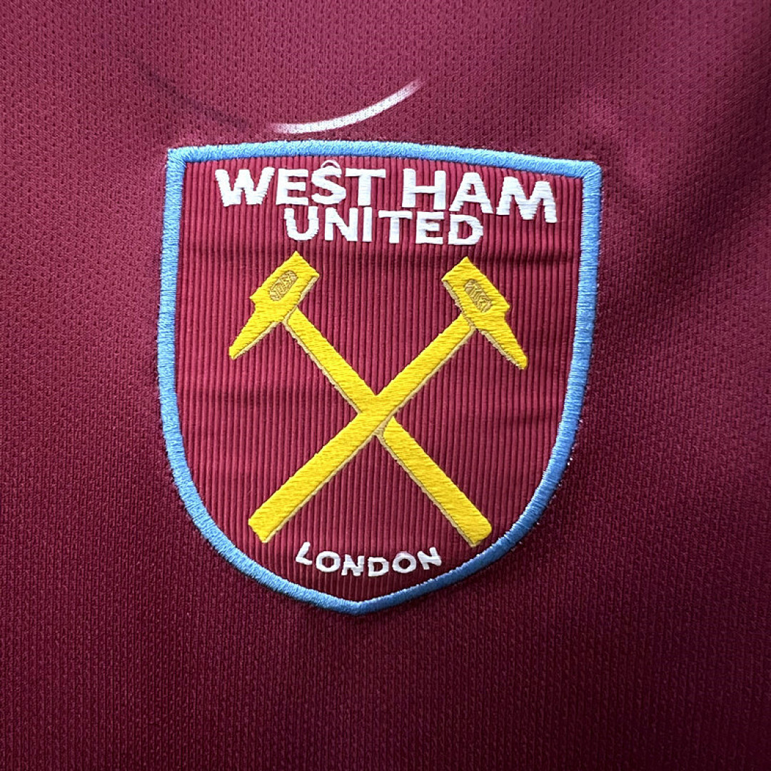 2324 West Ham Maillot Domicile miniature 2