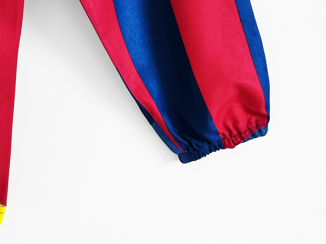 FC Barcelone Maillot Domicile Manches Longues Retro 2005-2006 miniature 5