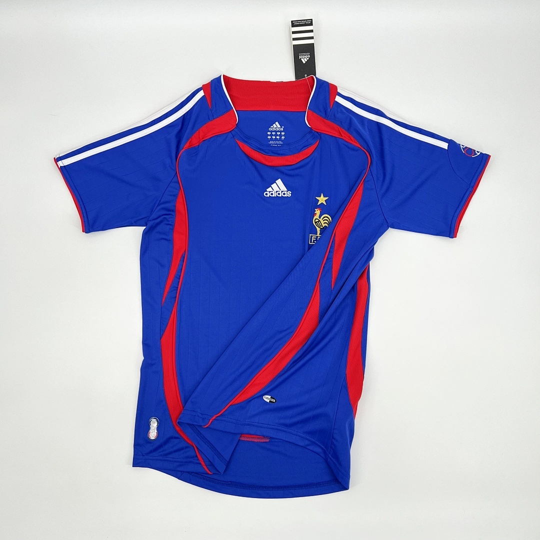 France Maillot Domicile Retro 2006 miniature 8