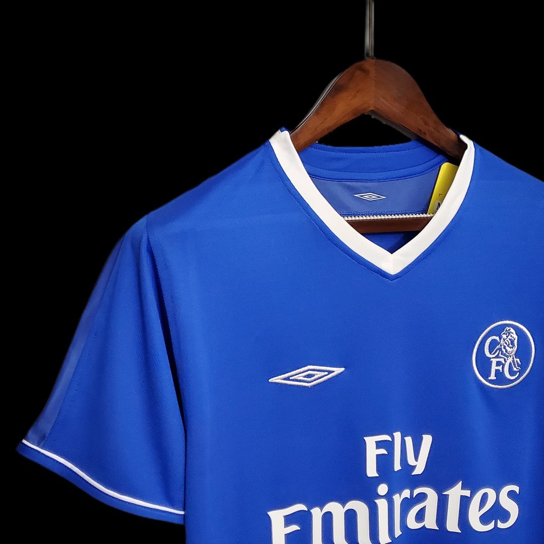 Chelsea Maillot Domicile Retro 2003-2005 miniature 5