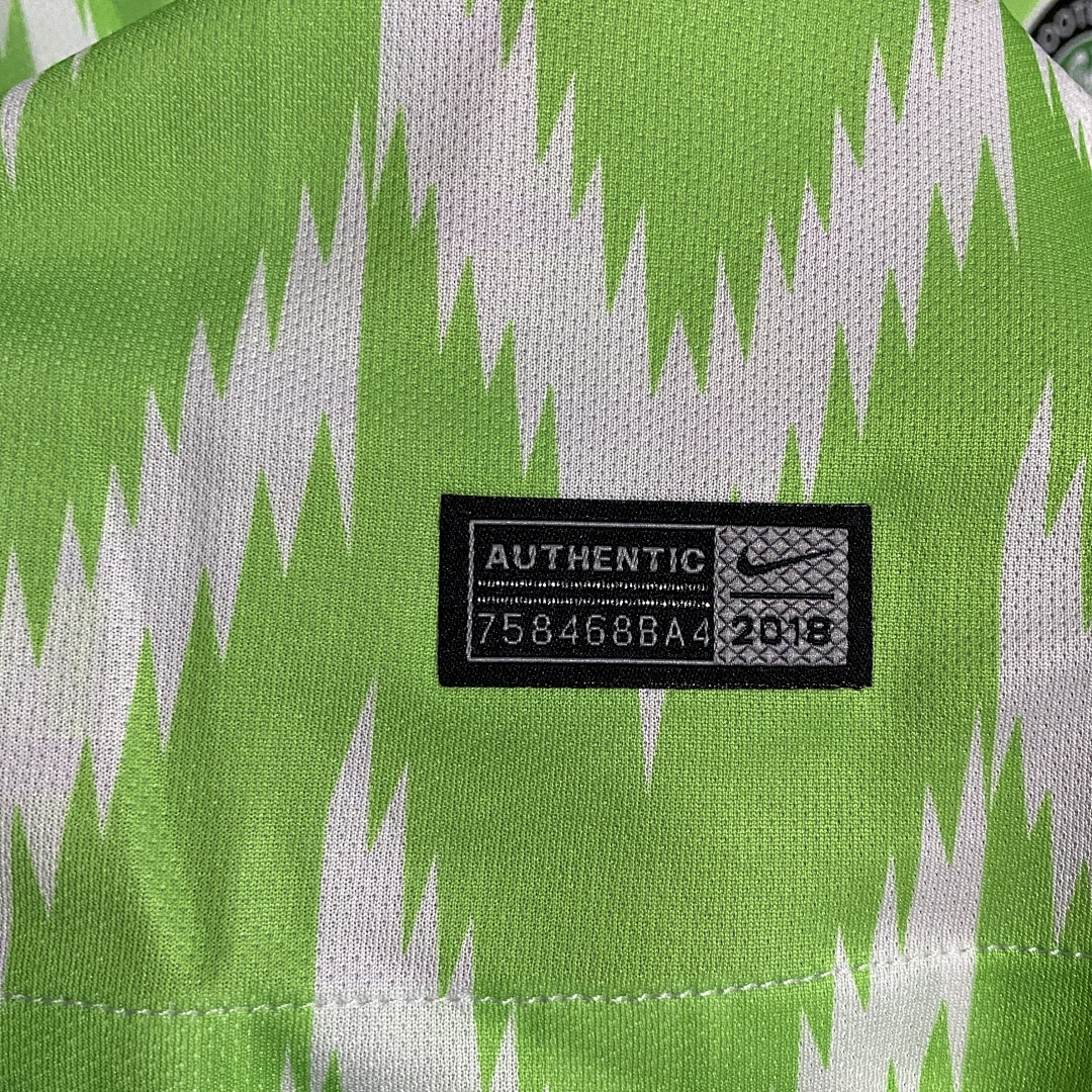 Nigeria Maillot Domicile 2018-2019 miniature 5