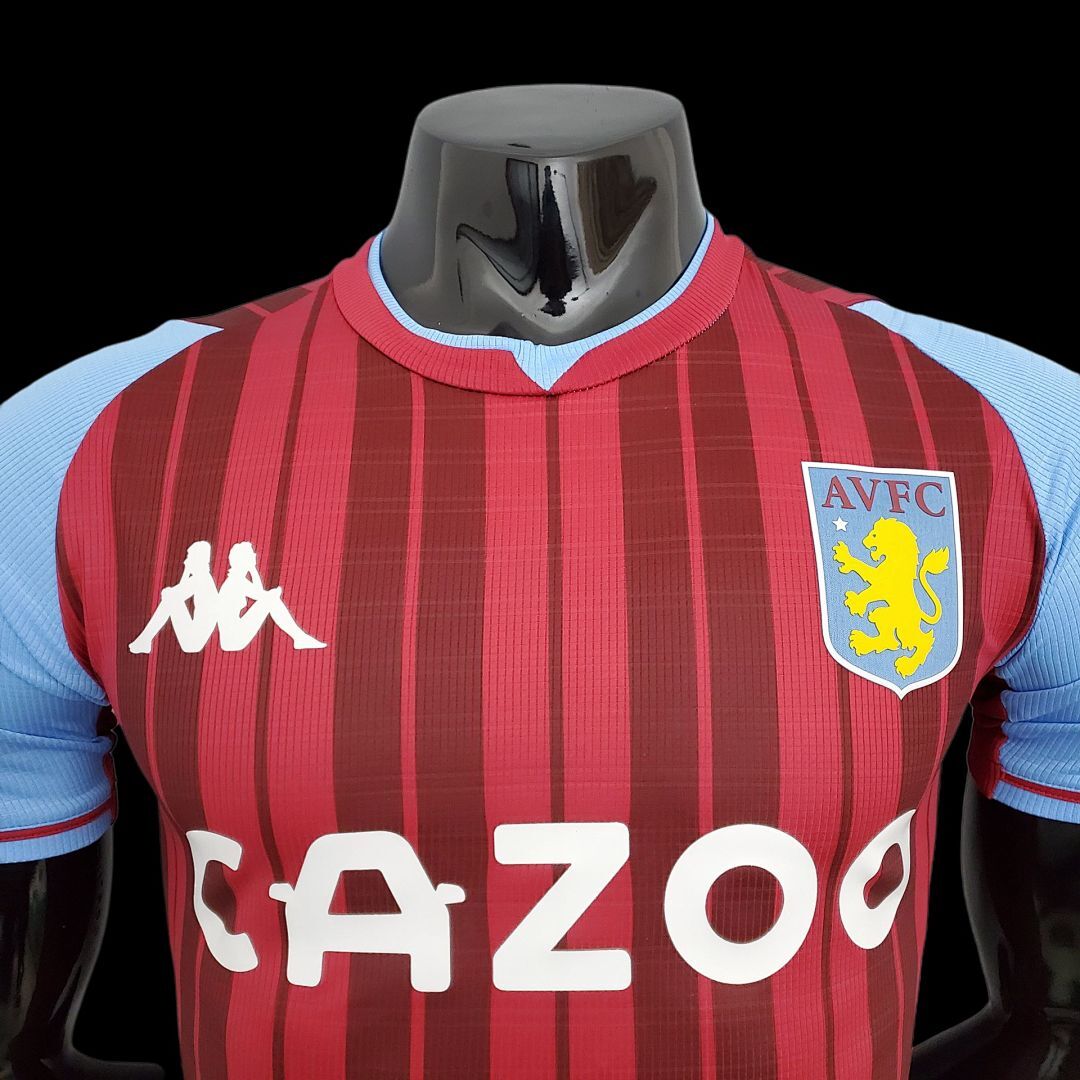 Aston Villa Maillot Domicile Version Joueur miniature 6