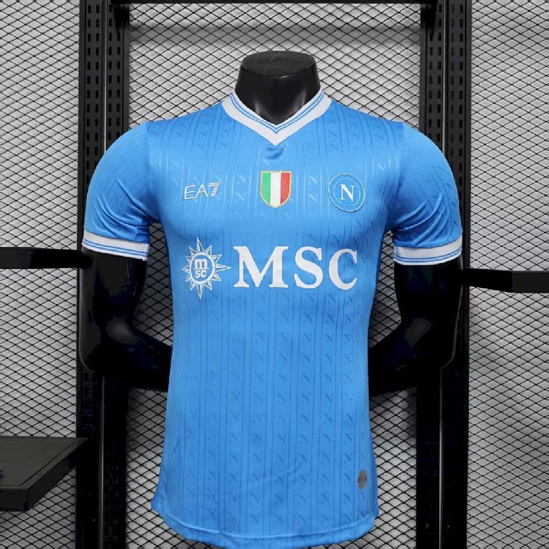 Naples Maillot Domicile Version Joueur 2025-2026