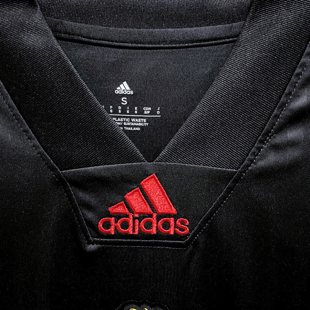 2324 M U Black S Xxxxl Maillot Domicile miniature 4