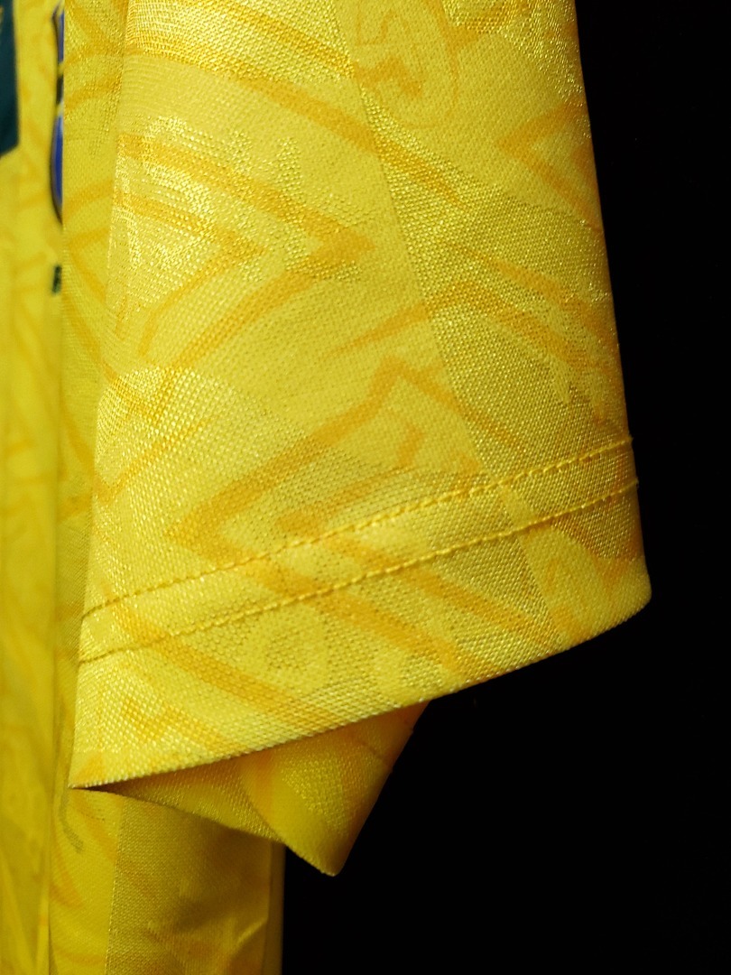 Bresil Maillot Domicile Retro 1991-1993 miniature 6