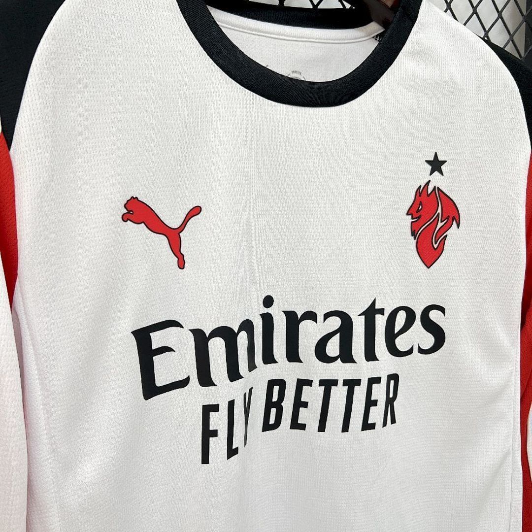 AC Milan Maillot Exterieur Manches Longues 2025-2026 miniature 6