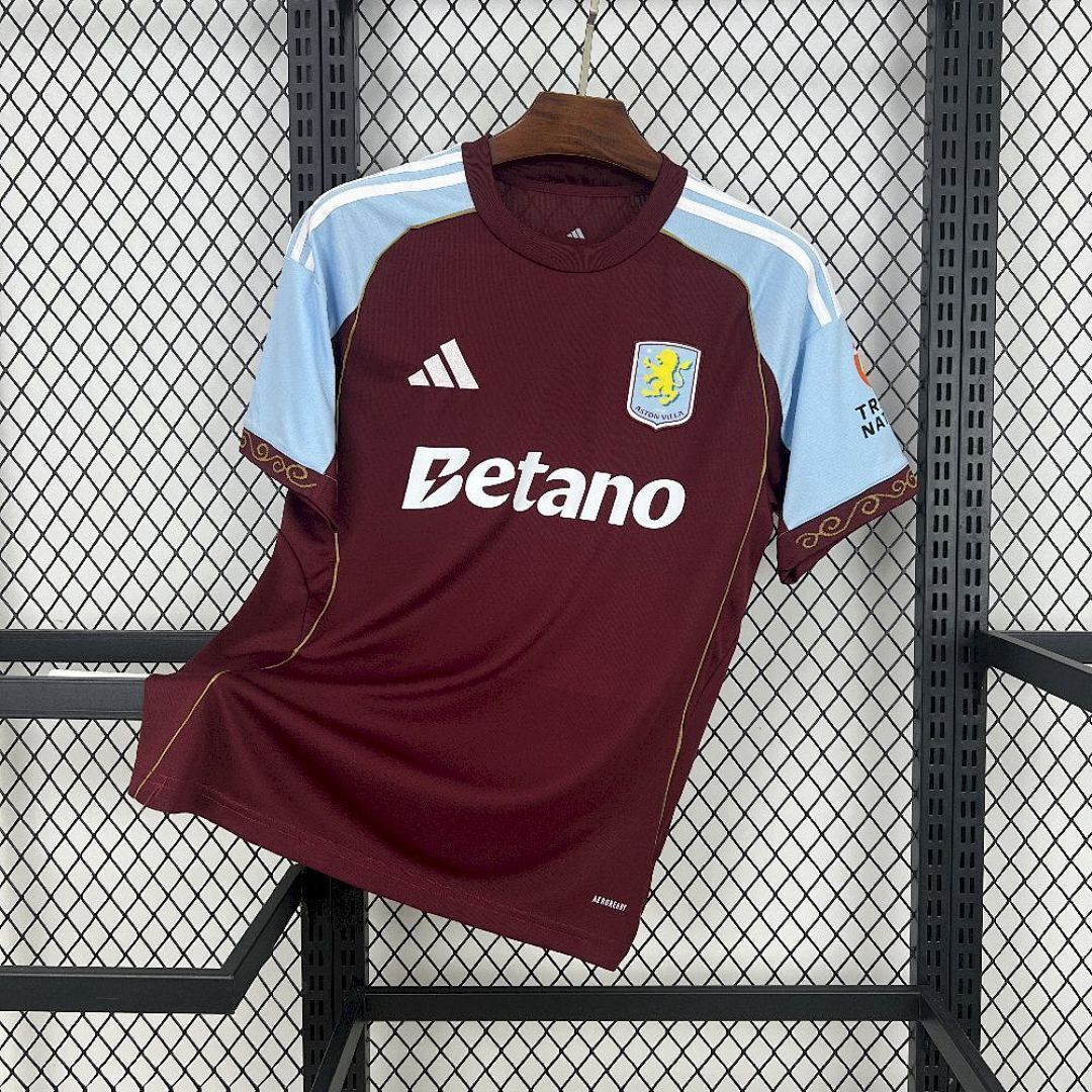 Aston Villa Maillot Domicile 2025-2026