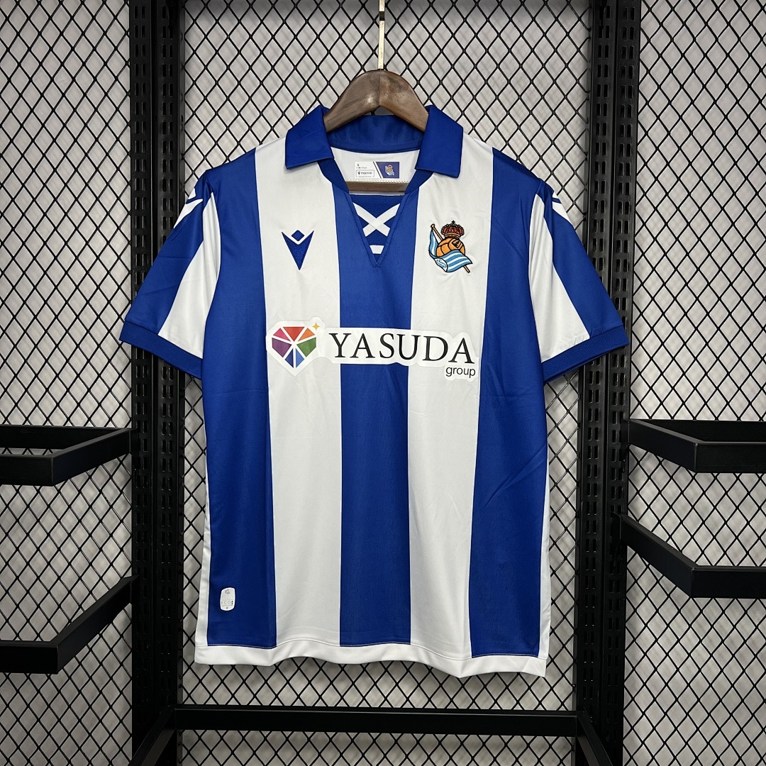 Real Sociedad 2024-2025 Maillot Domicile miniature 8