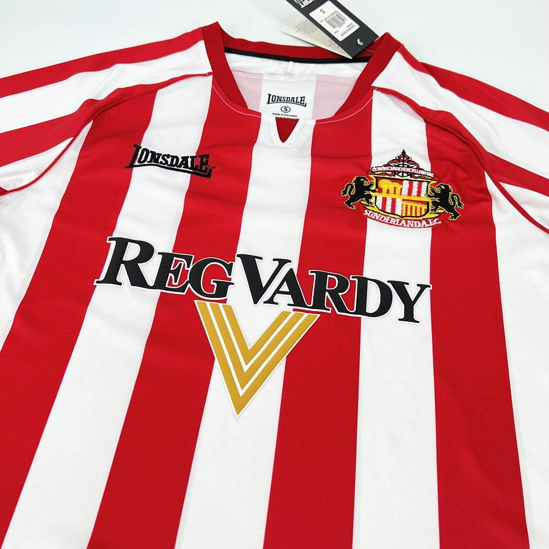 Sunderlandl Maillot Domicile Retro 2005-2006 miniature 3