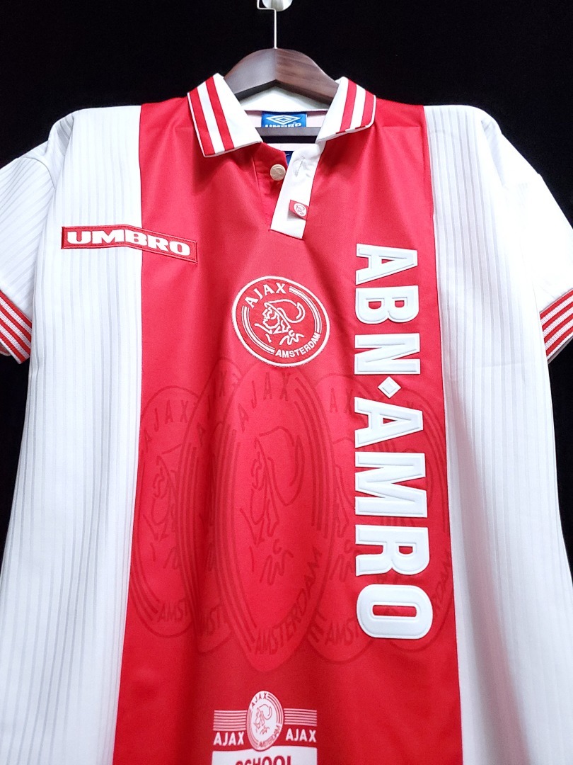 Ajax Maillot Domicile Retro 1997-1998 miniature 3