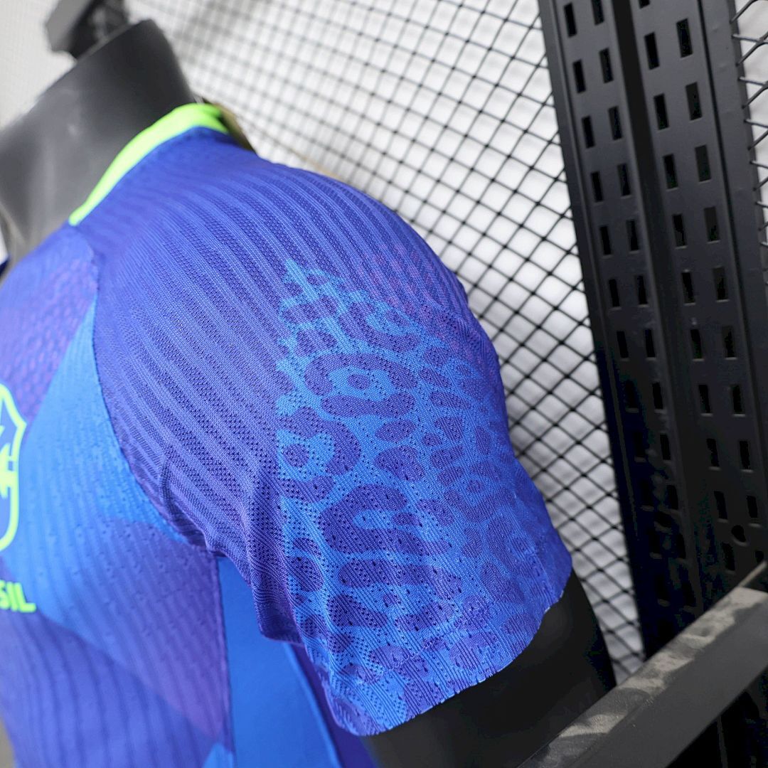 Bresil Maillot Exterieur Version Joueur miniature 6