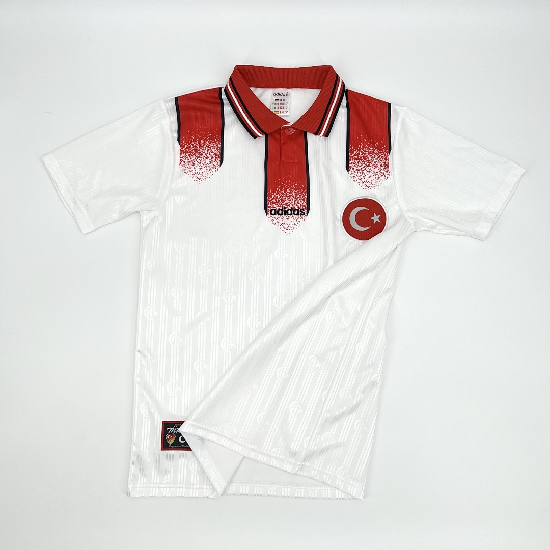 Turkiye Maillot Exterieur Retro 1996 miniature 7
