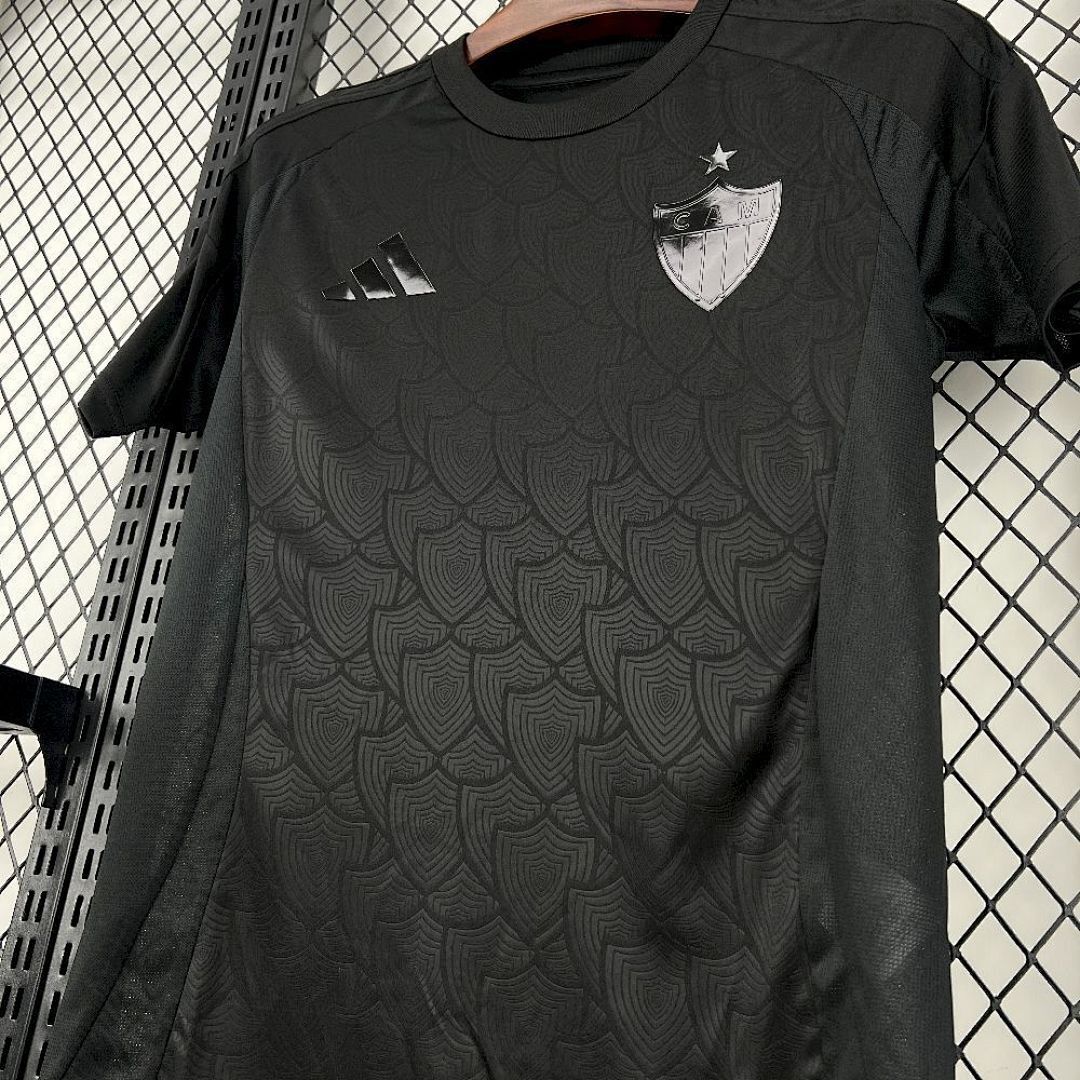 Atletico Mineiro All Black Special Edition Maillot Domicile Edition Speciale 2025-2026 miniature 7