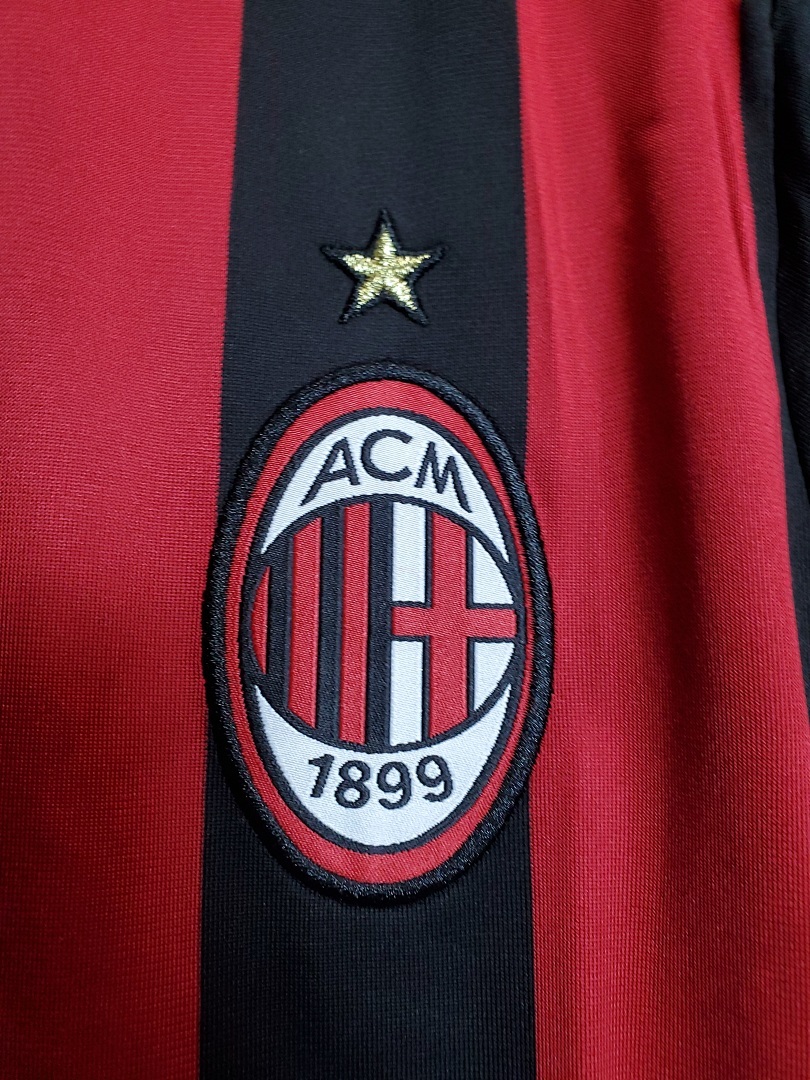 AC Milan Maillot Domicile Retro 2009-2010 miniature 11