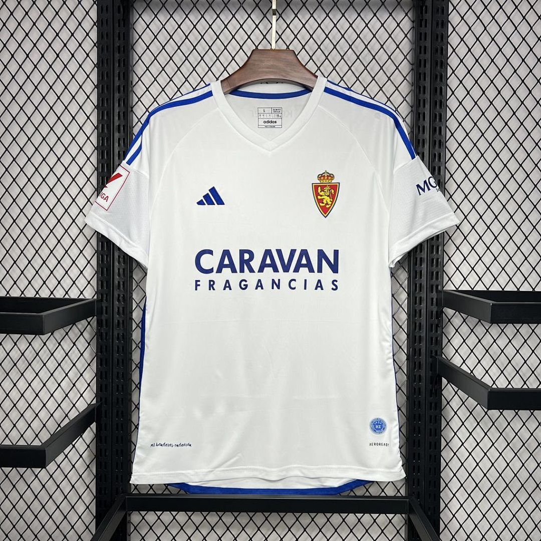 Real Zaragoza 2324 Maillot Domicile miniature 2
