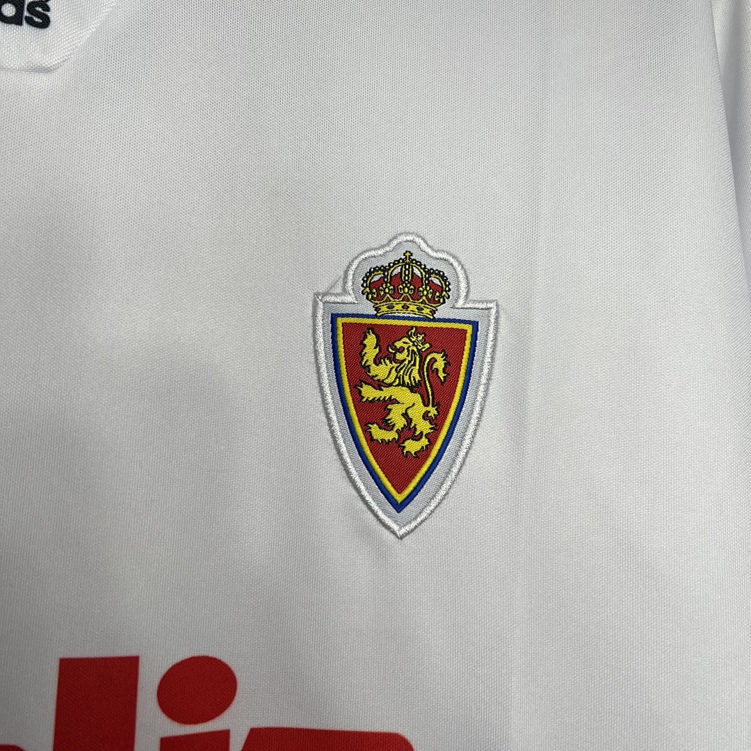Real Zaragoza 199293 Maillot Domicile Retro miniature 3