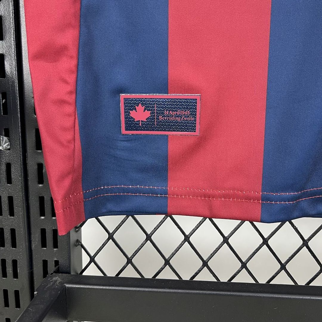 Pec Zwolle 2025-2026 80Th Anniversary Special Edition Maillot Domicile Edition Speciale miniature 5