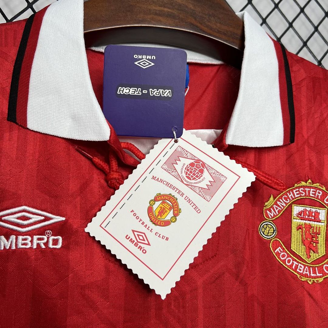 Manchester United Maillot Domicile Retro 1994 miniature 9