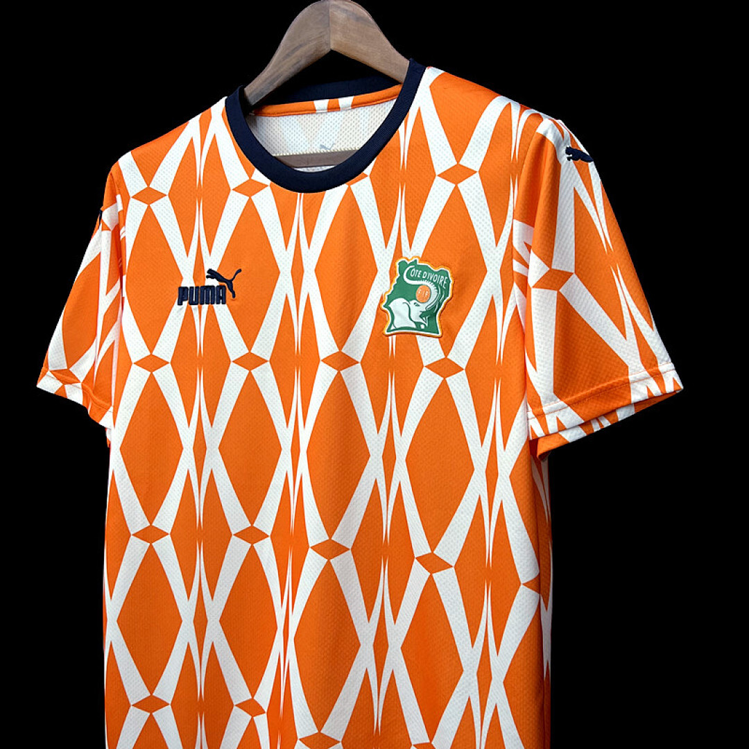 2324 Ivory Coast Maillot Domicile miniature 5
