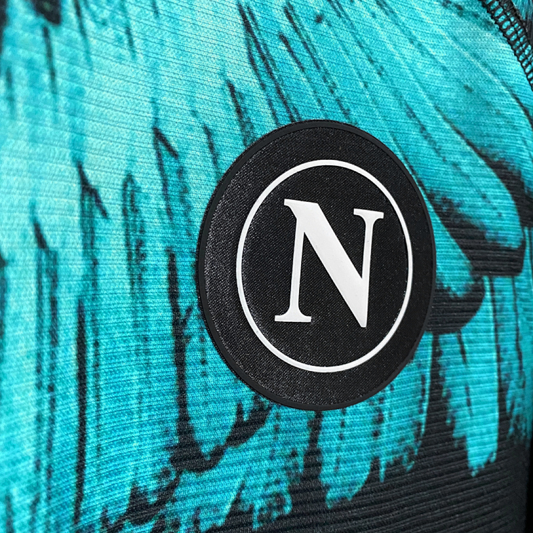 Kappa Marcelo Burlon Naples Joint Edition Black S 2Xl Maillot Domicile miniature 16