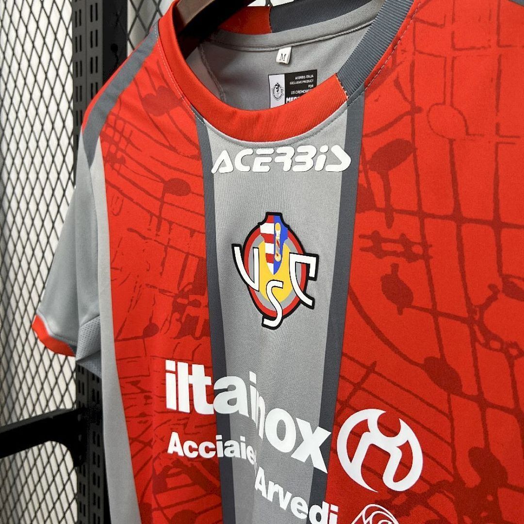 Unione Sportiva Cremonese Maillot Domicile 2025-2026 miniature 10