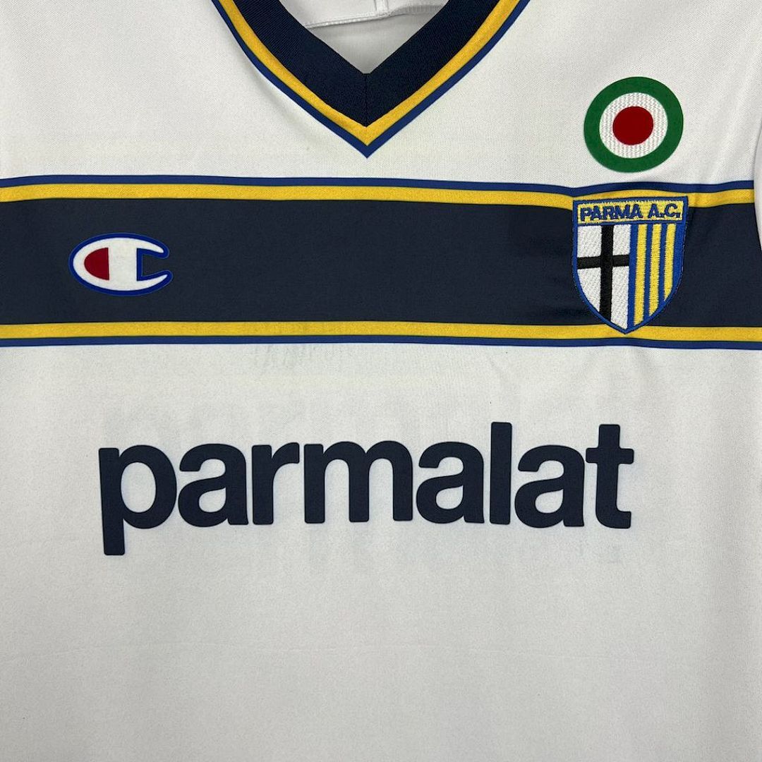 Parma Calcio 2002-2003 Maillot Exterieur Retro miniature 4