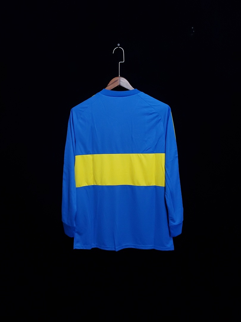 Boca Juniors Maillot Domicile Manches Longues Retro 1981 miniature 3
