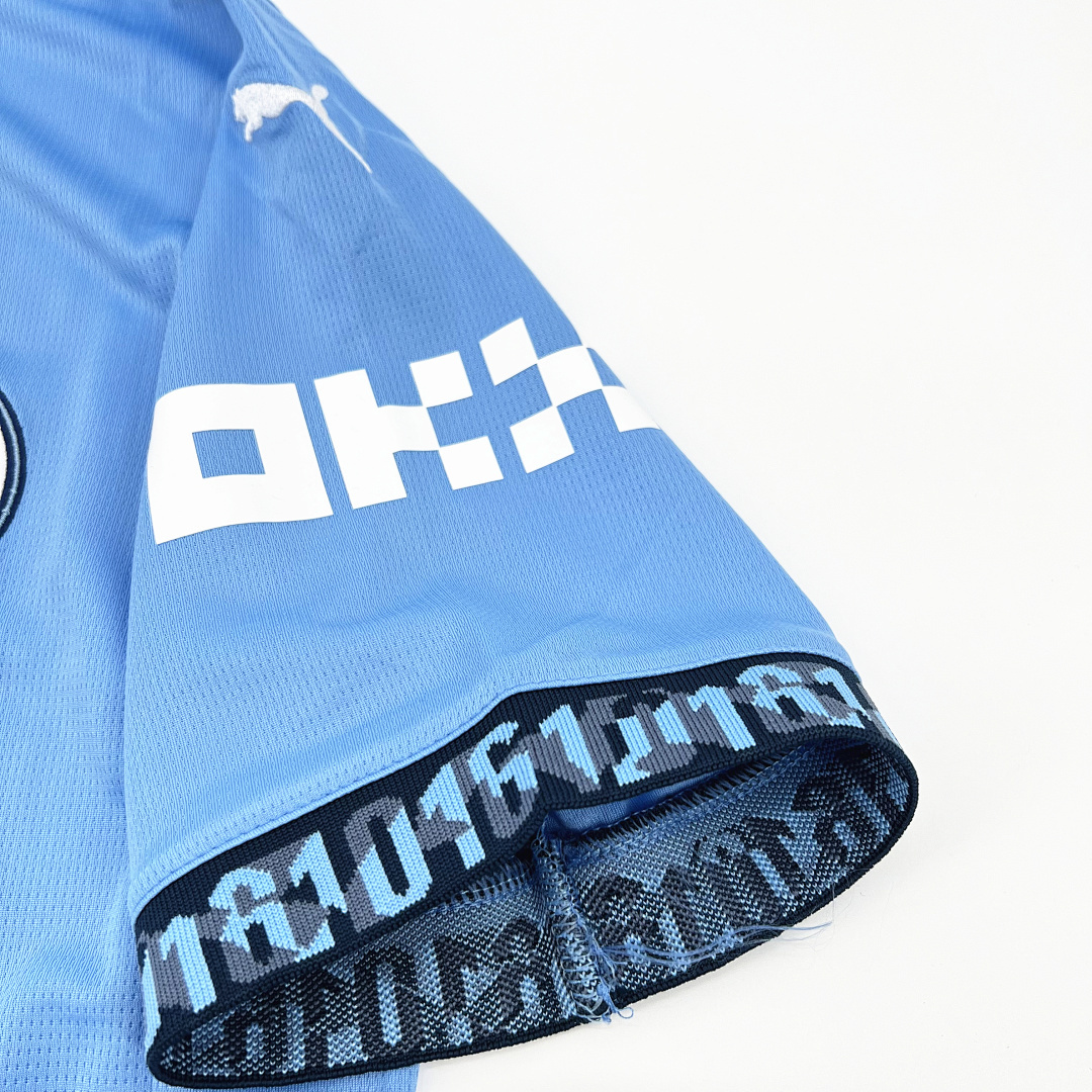 Manchester City Maillot Domicile miniature 3