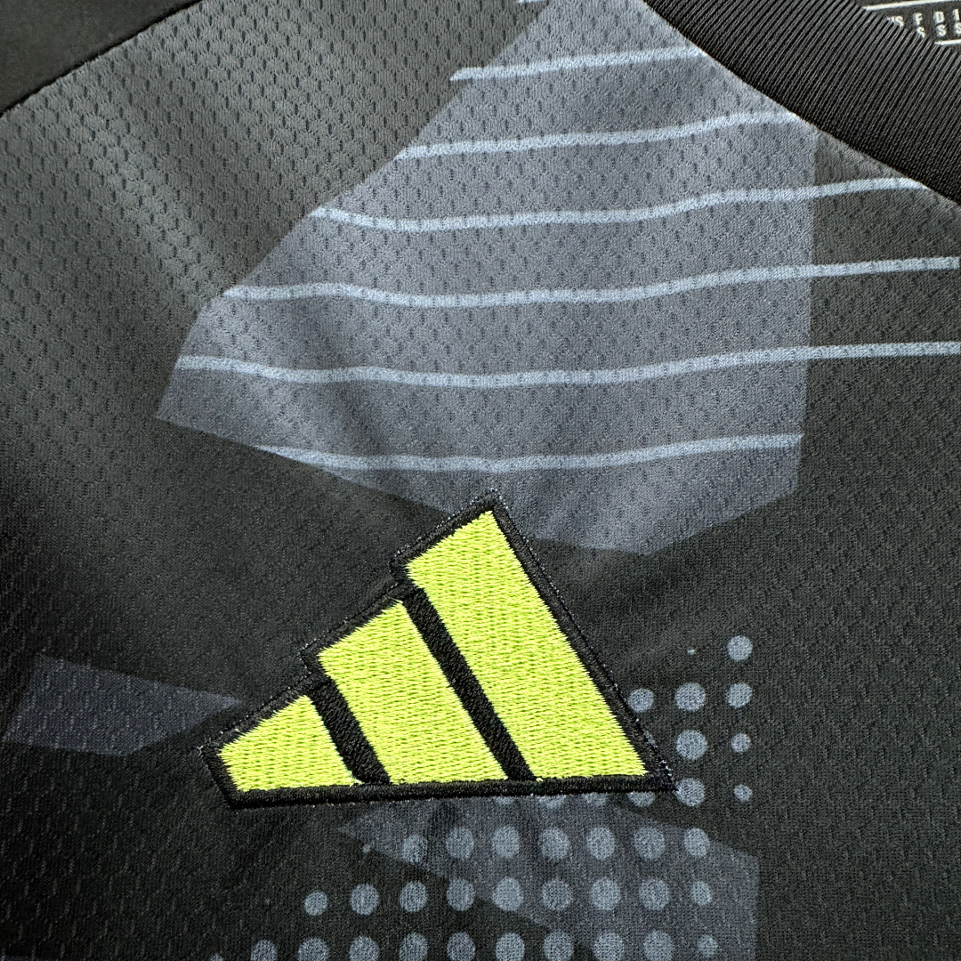 2425 Mexican Black Goalie S Xxxxl Maillot Domicile miniature 5