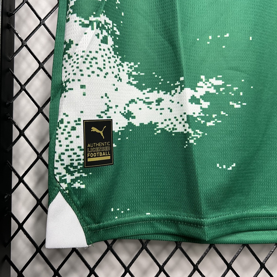 Palmeiras 2024-2025 Special Edition Green And White Maillot Domicile Edition Speciale miniature 3