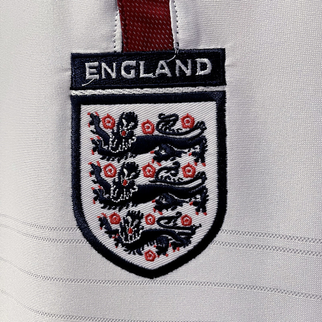 Angleterre Maillot Domicile Retro 2004 miniature 10