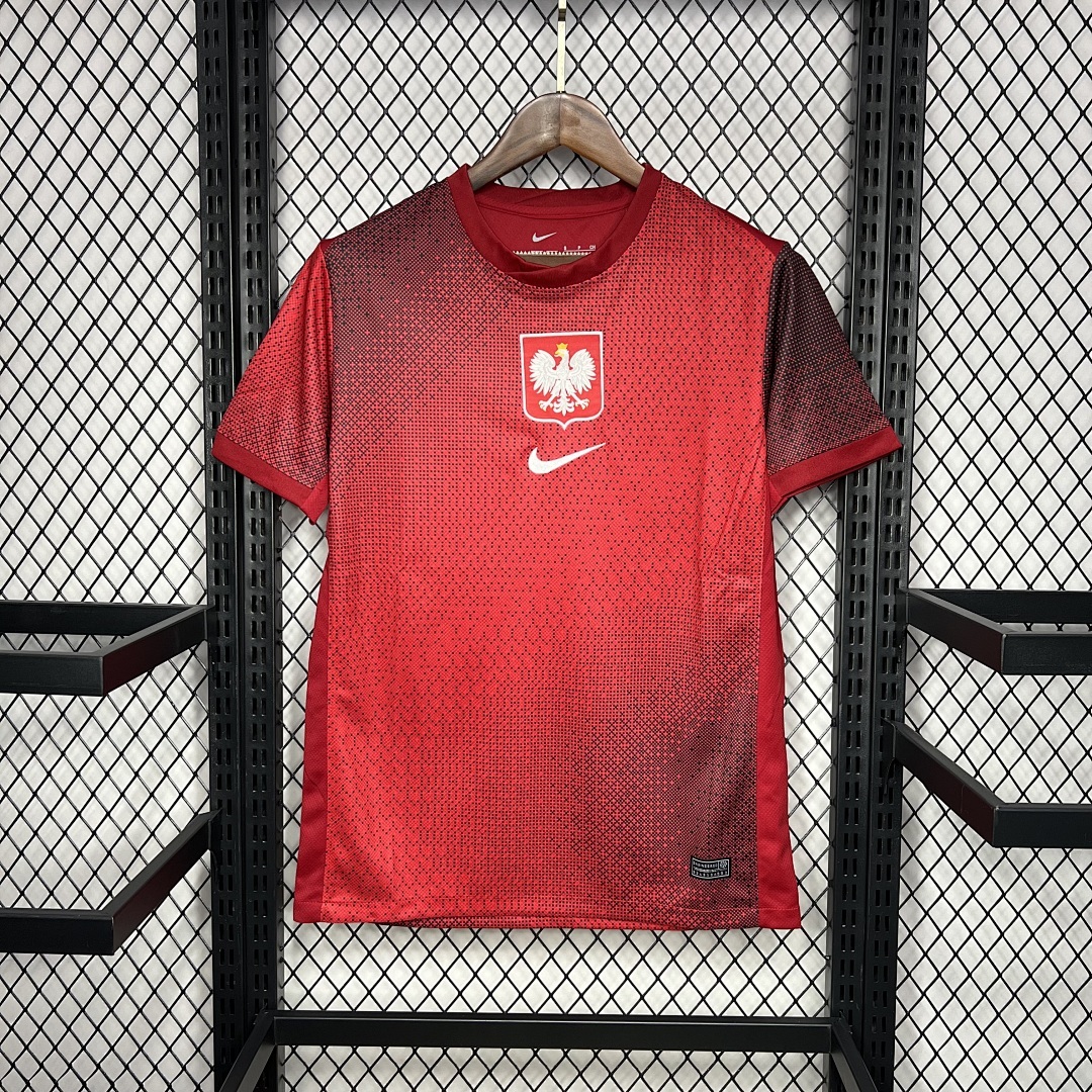 Poland 2024-2025 Euro Maillot Exterieur miniature 2