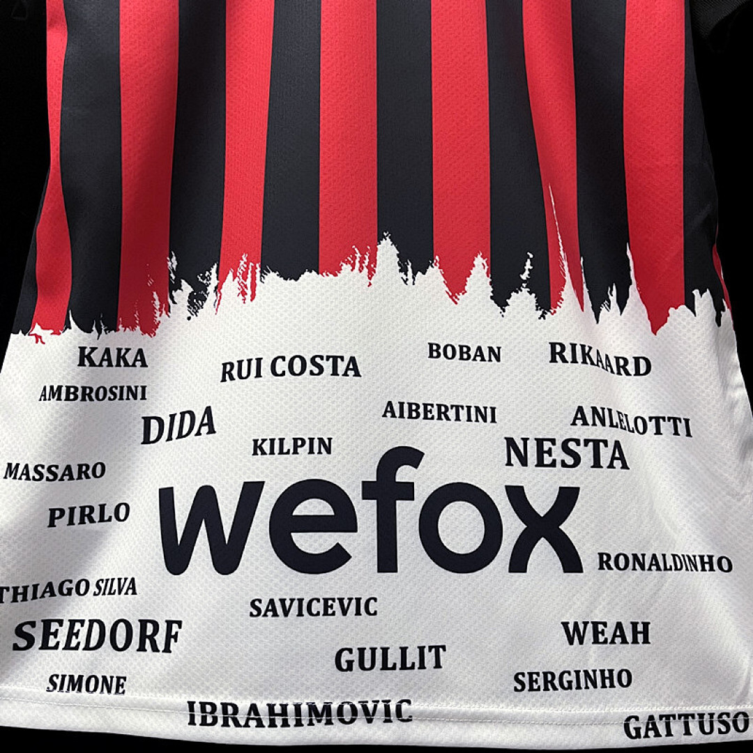 2223Ac Milan Legendary Star Commemorative Edition S Xxxxl Maillot Domicile Edition Speciale miniature 2