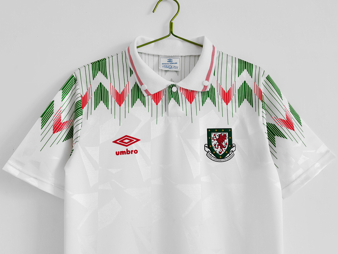 Wales Maillot Exterieur Retro 1990-1992 miniature 5