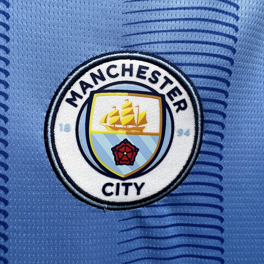 Manchester City Maillot Domicile Manches Longues miniature 2