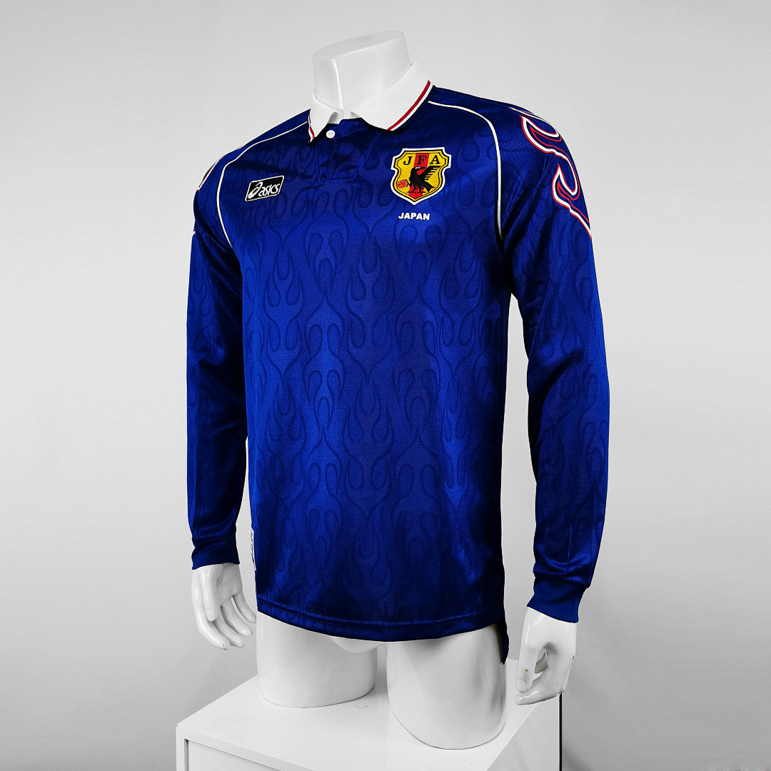 Japon Maillot Domicile Manches Longues Retro 1998 miniature 14