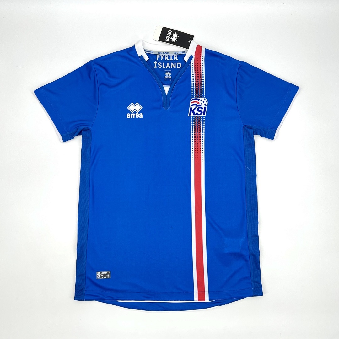Lceland 201617 Maillot Domicile Retro