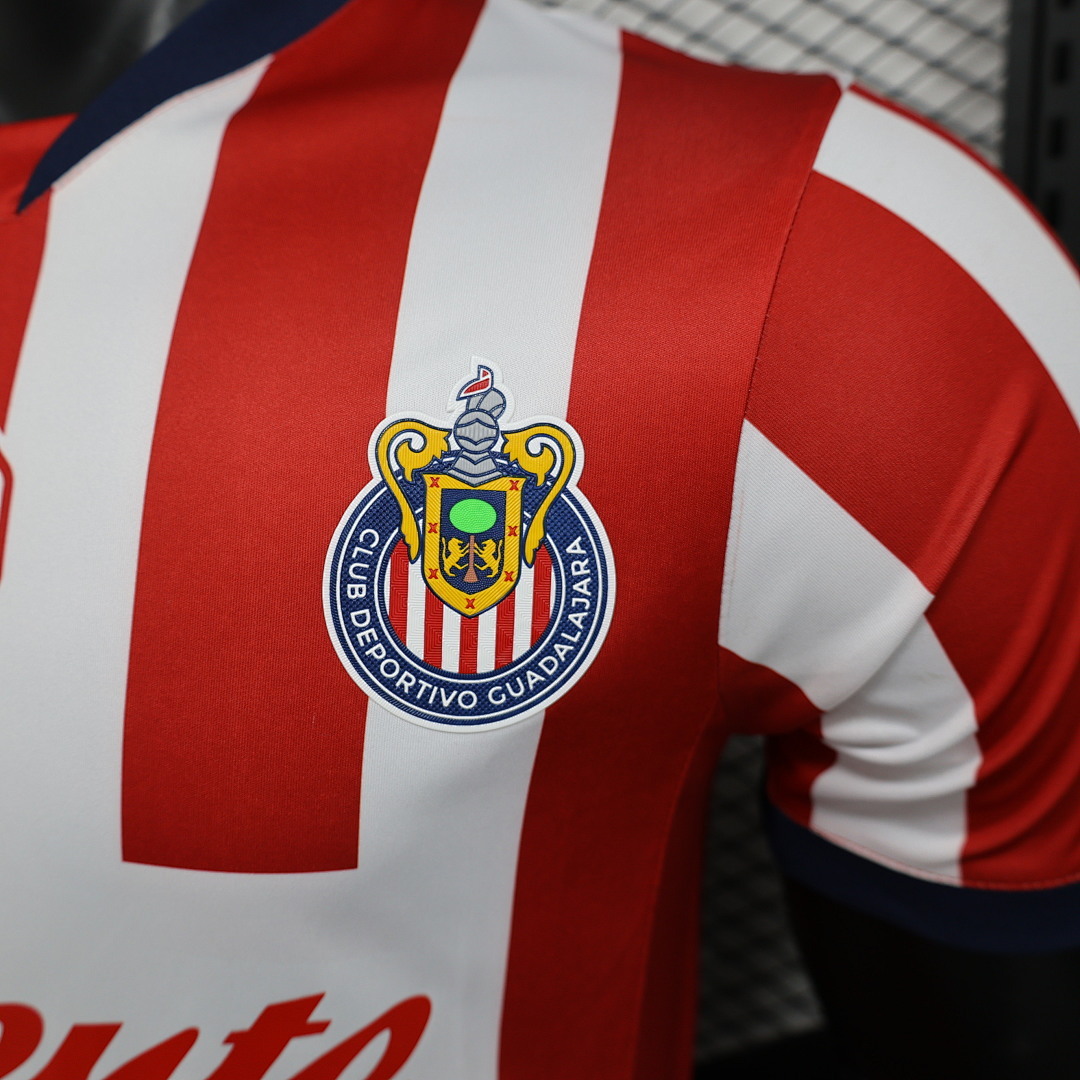 Chivas 2024-2025 Maillot Domicile Version Joueur miniature 6