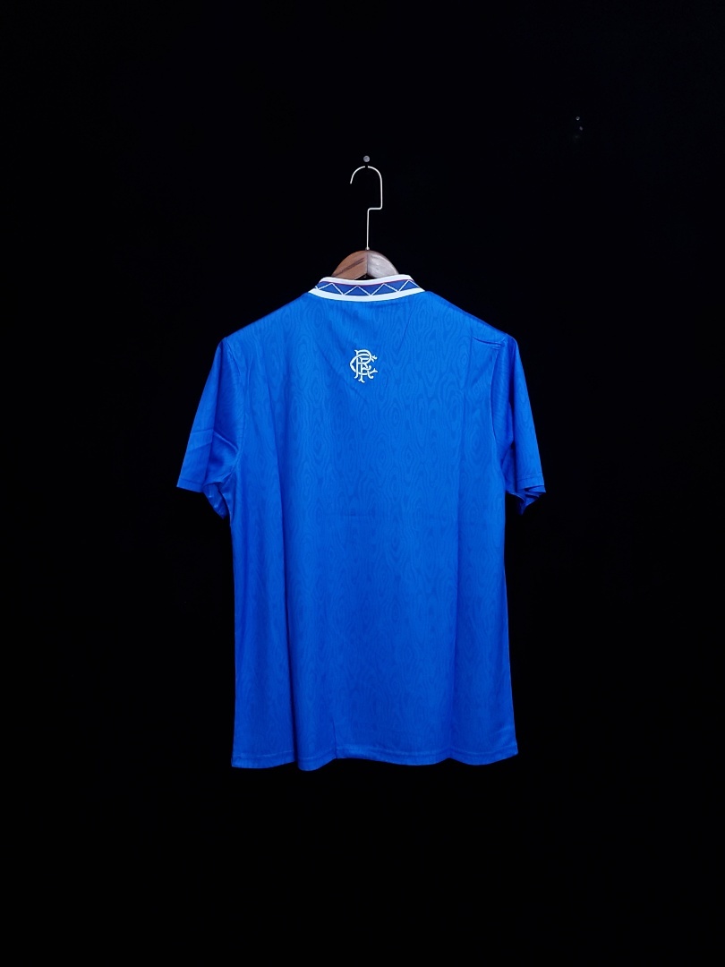 Retro90 Rangers Maillot Domicile Retro miniature 3