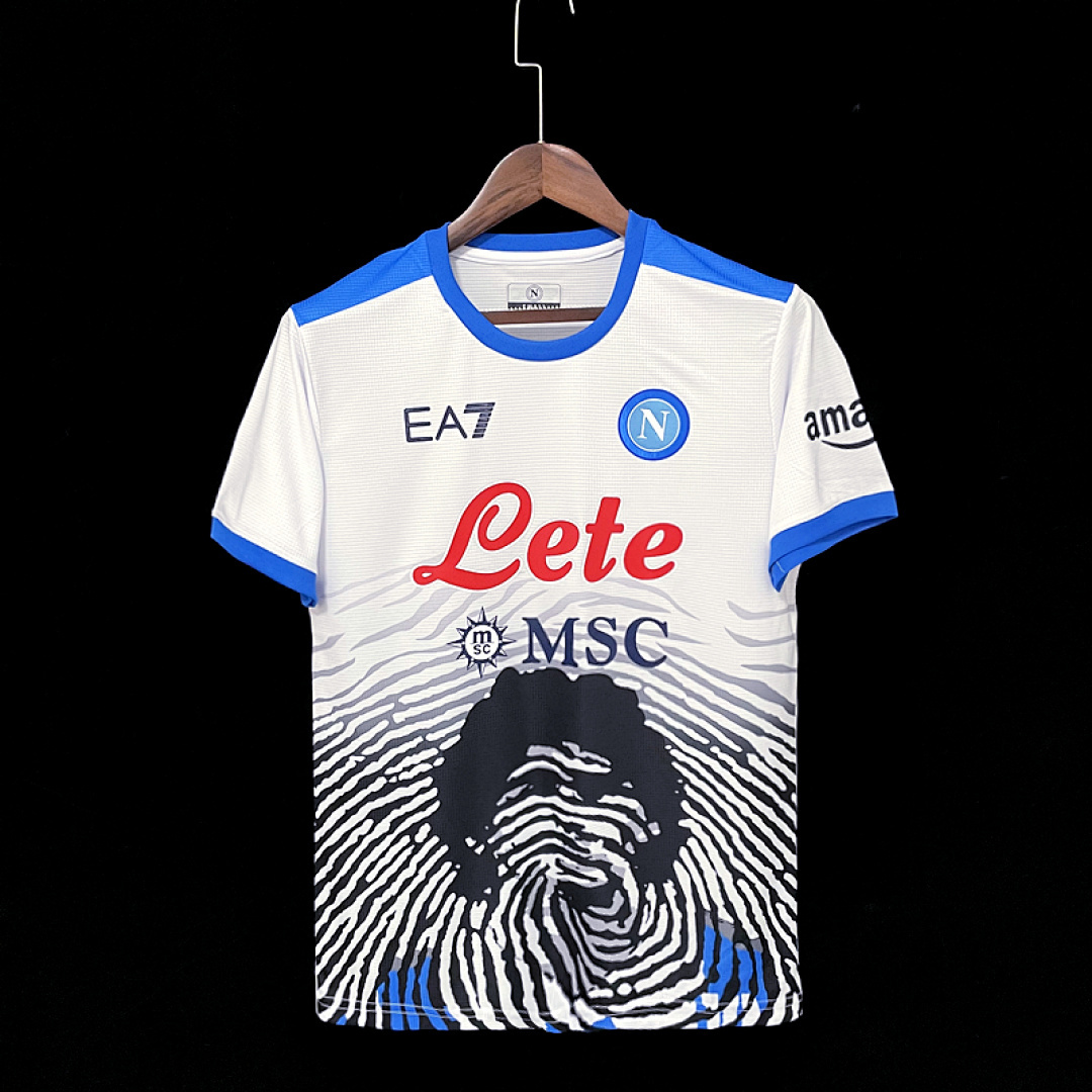 2122 Naples X Naradora Commemorative Edition White S Xxl Maillot Domicile Edition Speciale