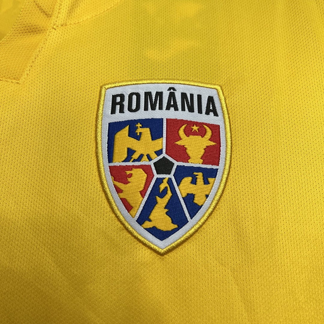 Romania 2024-2025 Euro Maillot Domicile miniature 7
