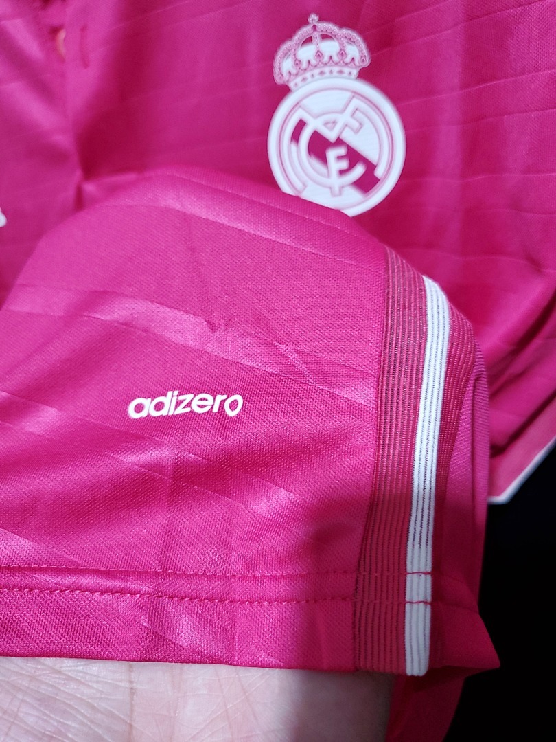 Real Madrid Maillot Exterieur Retro 2014-2015 miniature 4