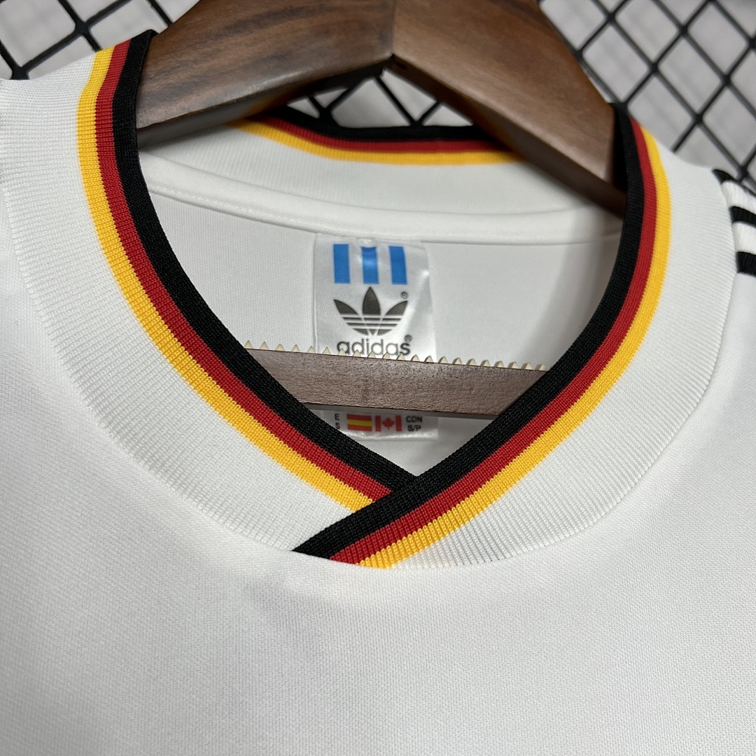 Allemagne Maillot Domicile Retro 1986 miniature 2