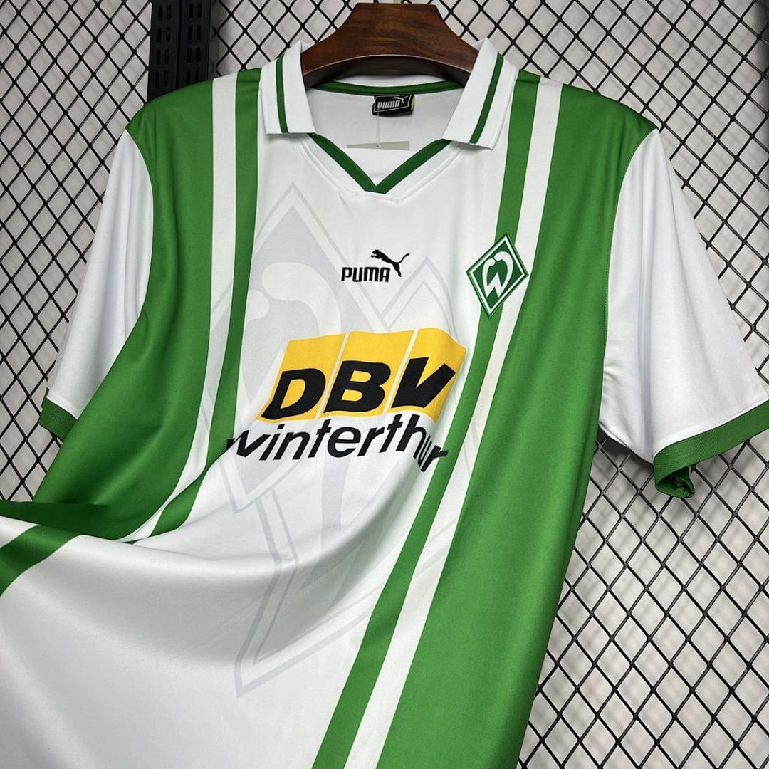 Werder Bremen 199697 Maillot Domicile Retro miniature 5
