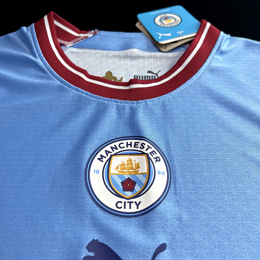 Manchester City Maillot Domicile Version Joueur Edition Speciale miniature 3
